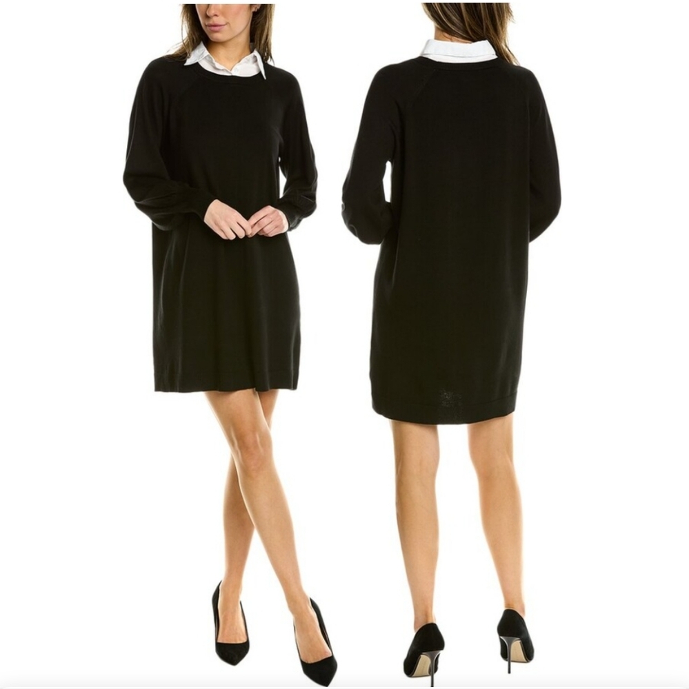 Max Studio Black Sweater Dress Size S